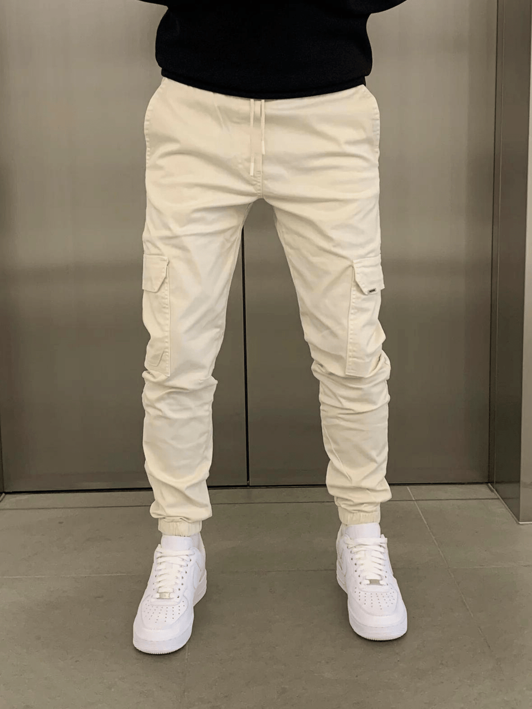Caleb | Men Tapered Cargo Joggers | Functional Comfort