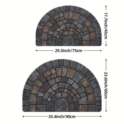 Door Mat | Half Moon Door Mat-Door Mat-Sasha Sydney
