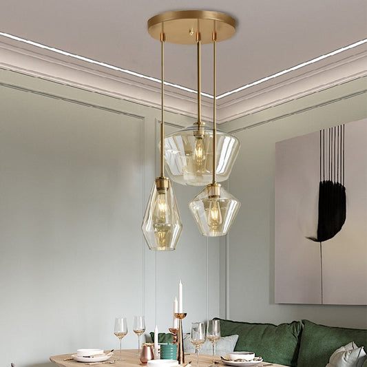 Glass Pendant Light | Modern Pendant Lighting-Ceiling Light-Sasha Sydney