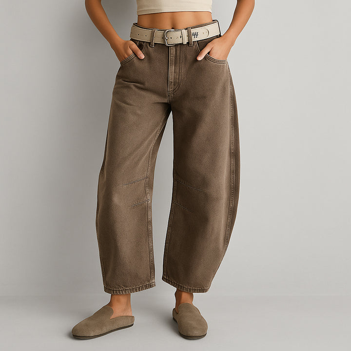 Entela | Women's Relaxed Fit Jeans | Trendy & Comfortable