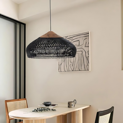 Rattan Pendant Light | Ceiling Hanging Light-Pendant Light-Sasha Sydney