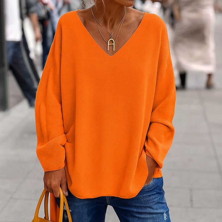 Harper | Women Relaxed V-Neck Top | Timeless Comfort