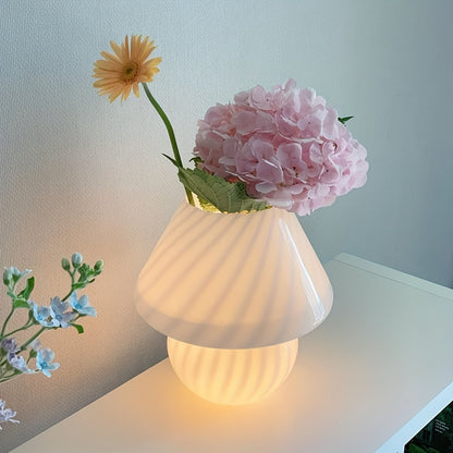 Table Lamp | Spiral Mushroom Bedside Lamp-Table Lamp-Sasha Sydney
