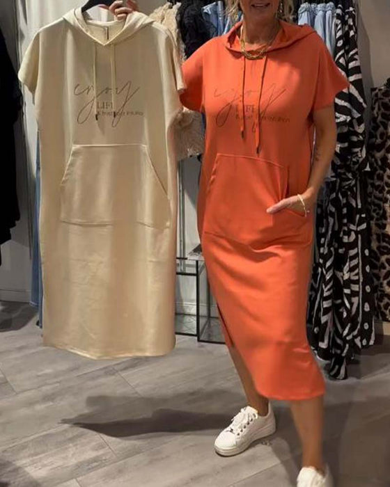 Nadia | Women's Casual Hoodie Dress | Elegant Comfort