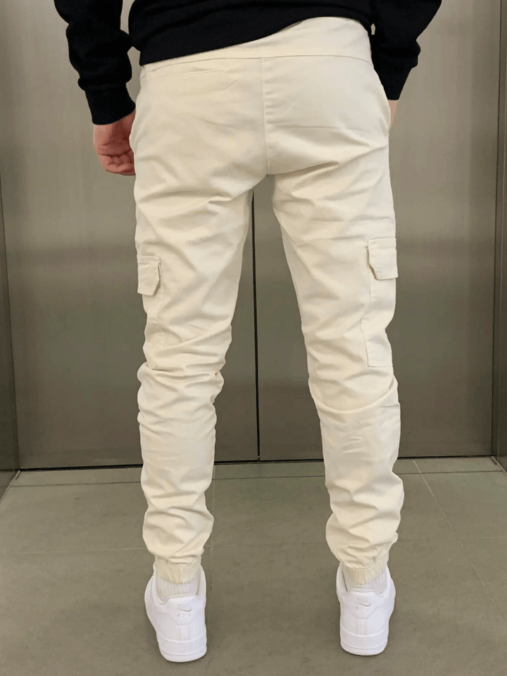 Caleb | Men Tapered Cargo Joggers | Functional Comfort