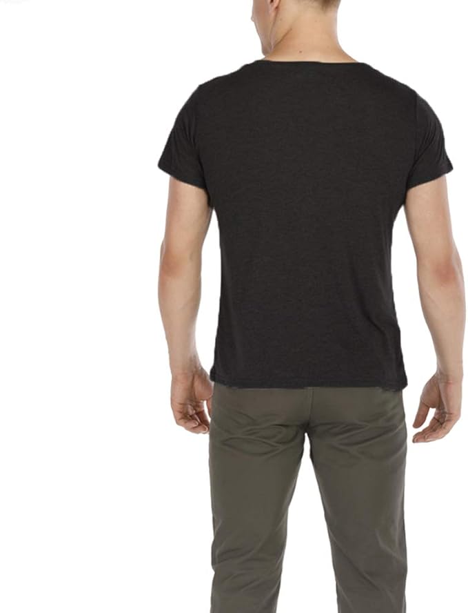 Men Kangaroo Baby Carrier T Shirt | V Neck Short Sleeve Infant Carrying-Baby Carrier-Sasha Sydney
