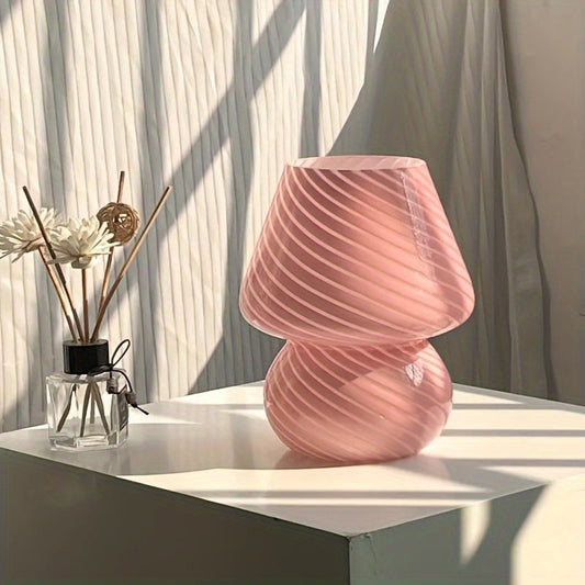 Table Lamp | Spiral Mushroom Bedside Lamp-Table Lamp-Sasha Sydney