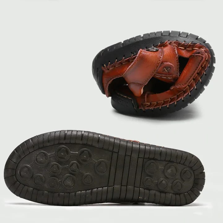 Ruma | Unisex Leather Sandals | Comfortable & Durable