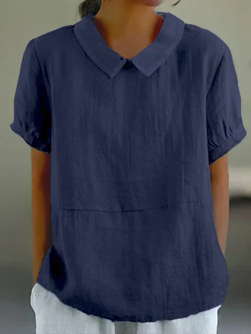 Henny | Women’s Elegant Cotton Blouse | Breezy Comfort