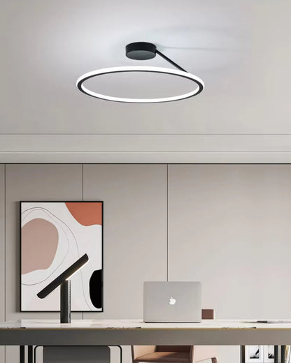 Halo Ceiling Light | Modern Ring Design Ambient Lighting-Ceiling Light-Sasha Sydney