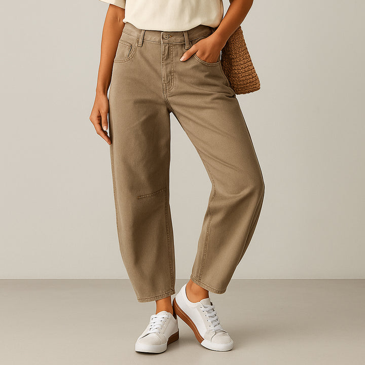 Entela | Women's Relaxed Fit Jeans | Trendy & Comfortable