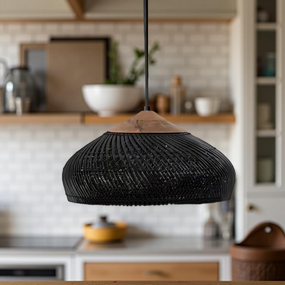 Rattan Pendant Light | Ceiling Hanging Light-Pendant Light-Sasha Sydney
