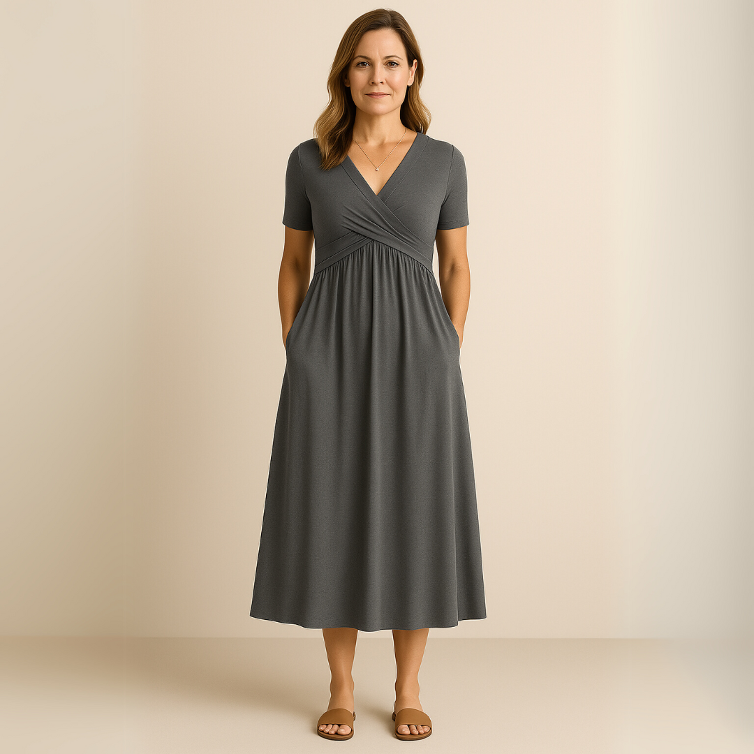 Kendra | Women’s Elegant Midi Dress | Timeless & Versatile