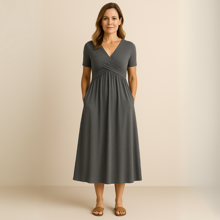 Kendra | Women’s Elegant Midi Dress | Timeless & Versatile
