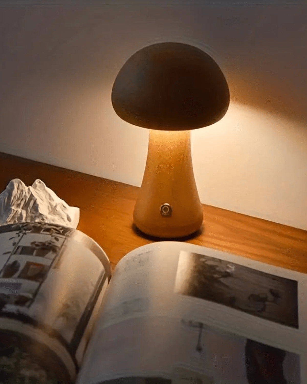 Table Lamp | Mushroom Lamp-Table Lamp-Sasha Sydney