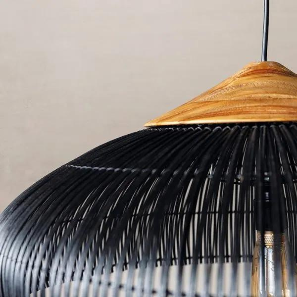 Rattan Pendant Light | Ceiling Hanging Light-Pendant Light-Sasha Sydney