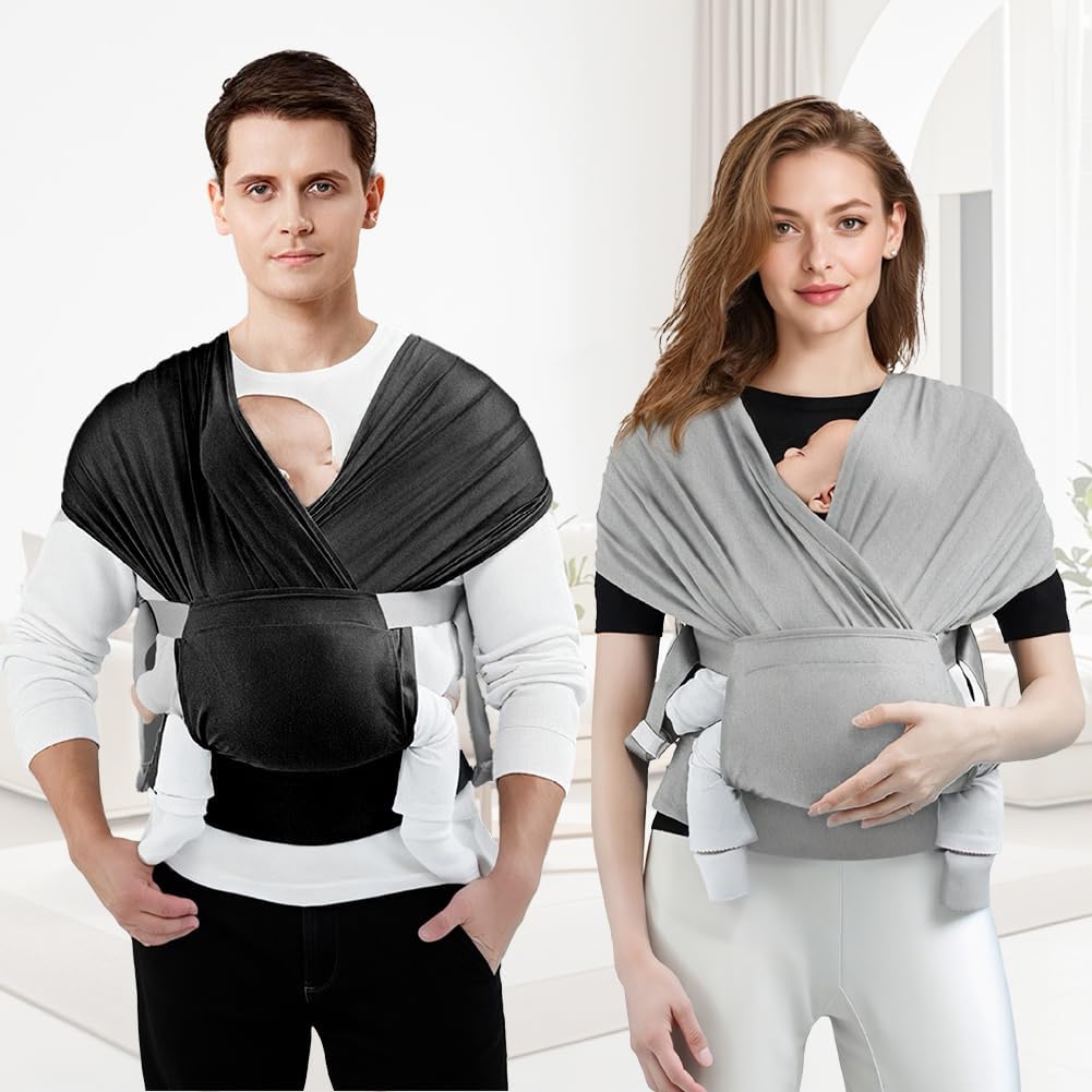 Baby Wrap Carrier Sling | Front Carry Infant Carrier Daily Use-Baby Carrier-Sasha Sydney