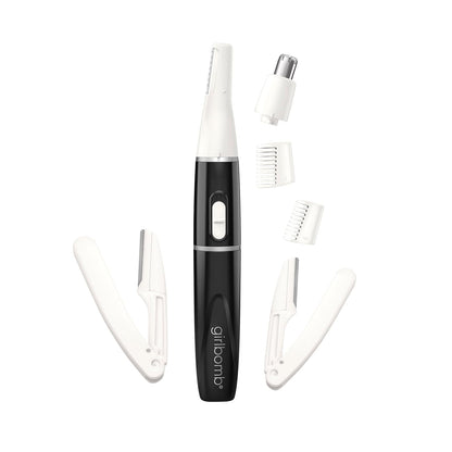 Women Electric Facial Hair Trimmer | Precision Trimmer Eyebrow Grooming Personal Care-Trimmer/Shaver-Sasha Sydney