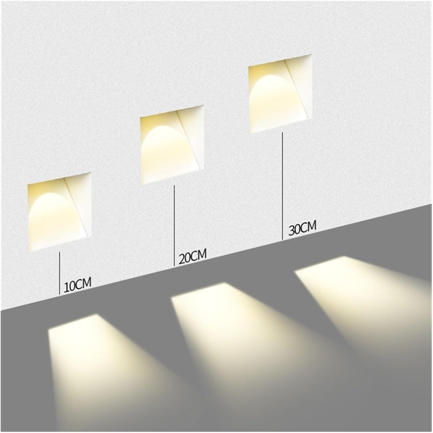 Stair Lights | Modern Step Wall Lights-Wall Light-Sasha Sydney
