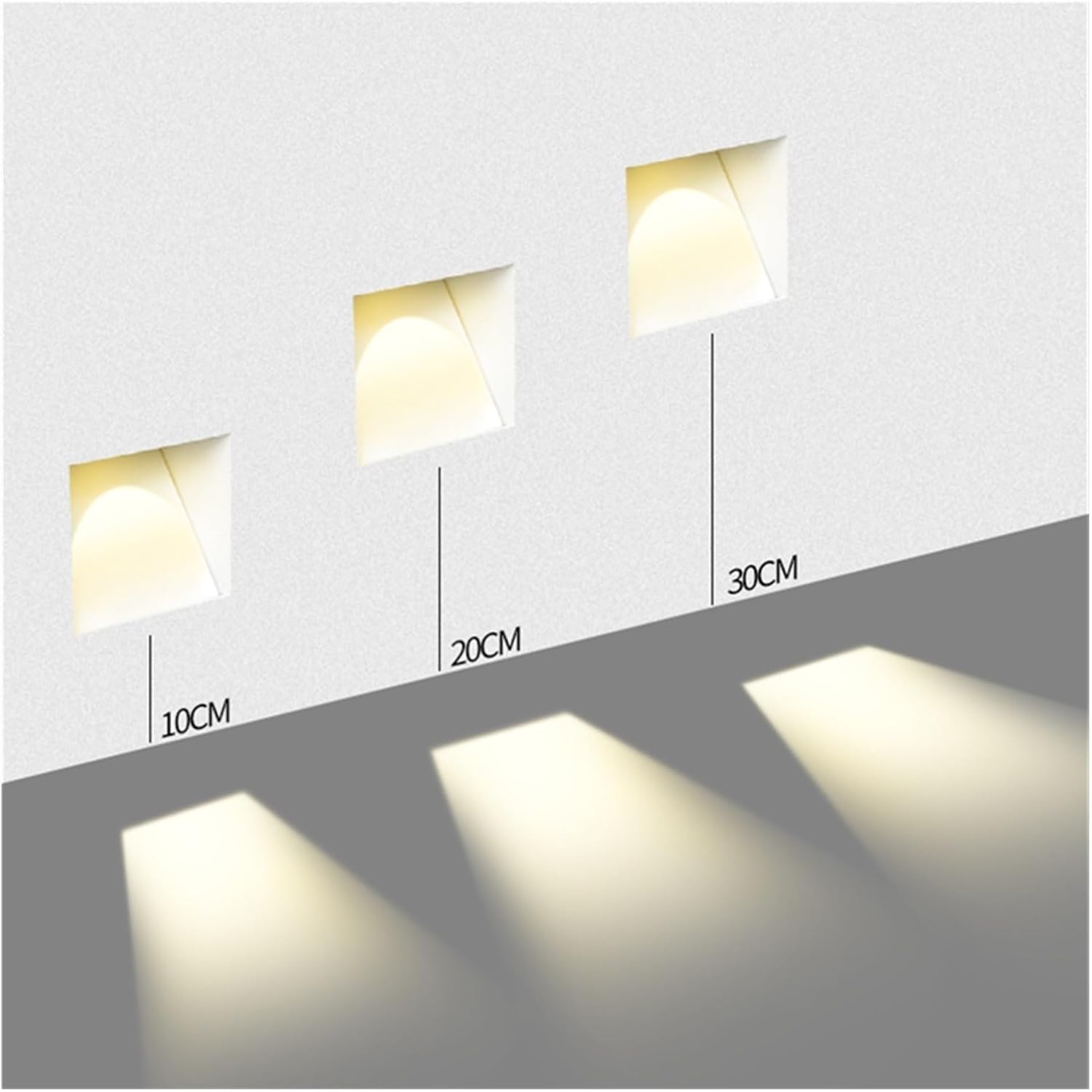 Stair Lights | Modern Step Wall Lights-Wall Light-Sasha Sydney
