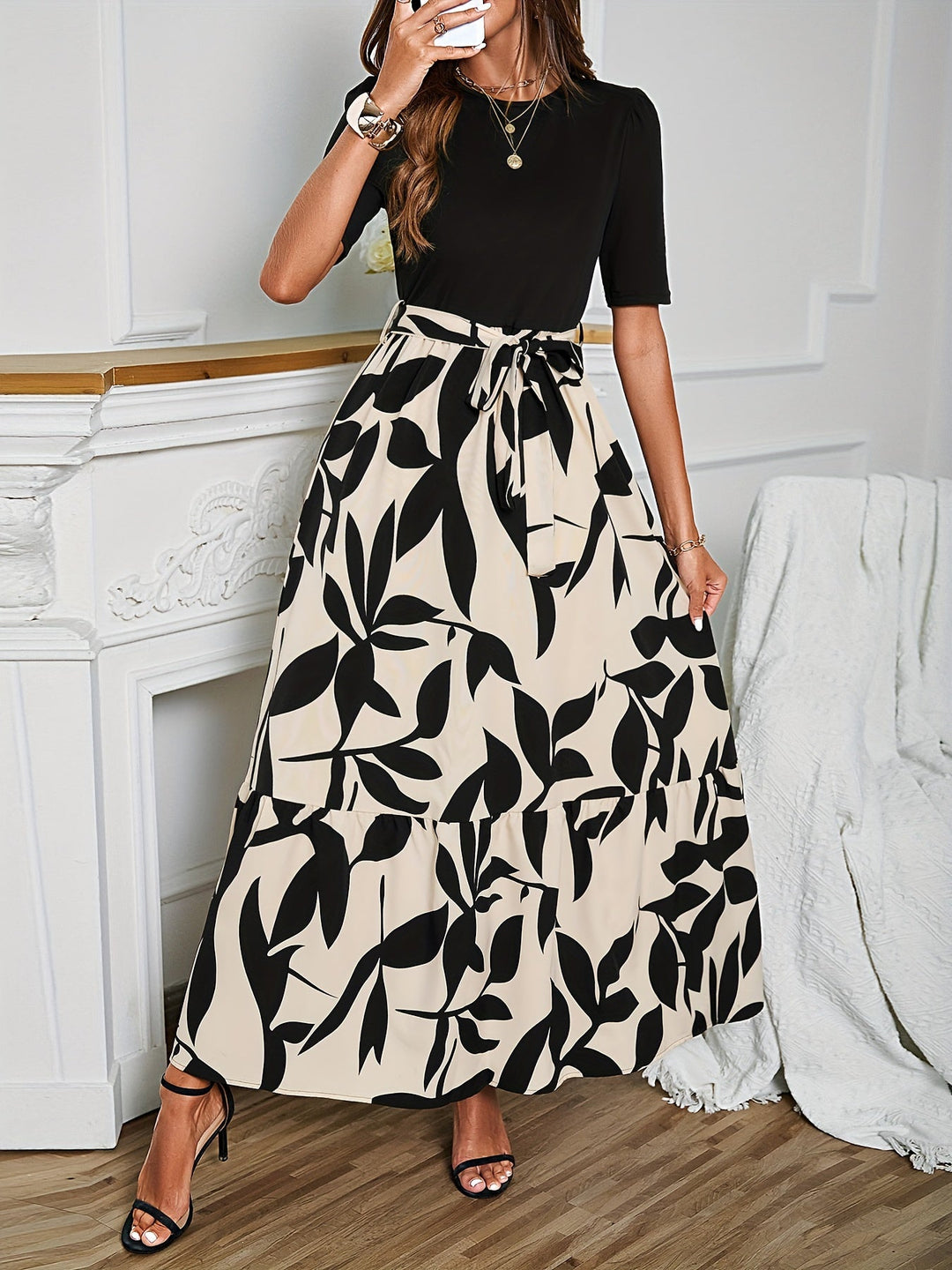 Kiara | Women’s Flowy Floral Dress | Elegant & Comfortable