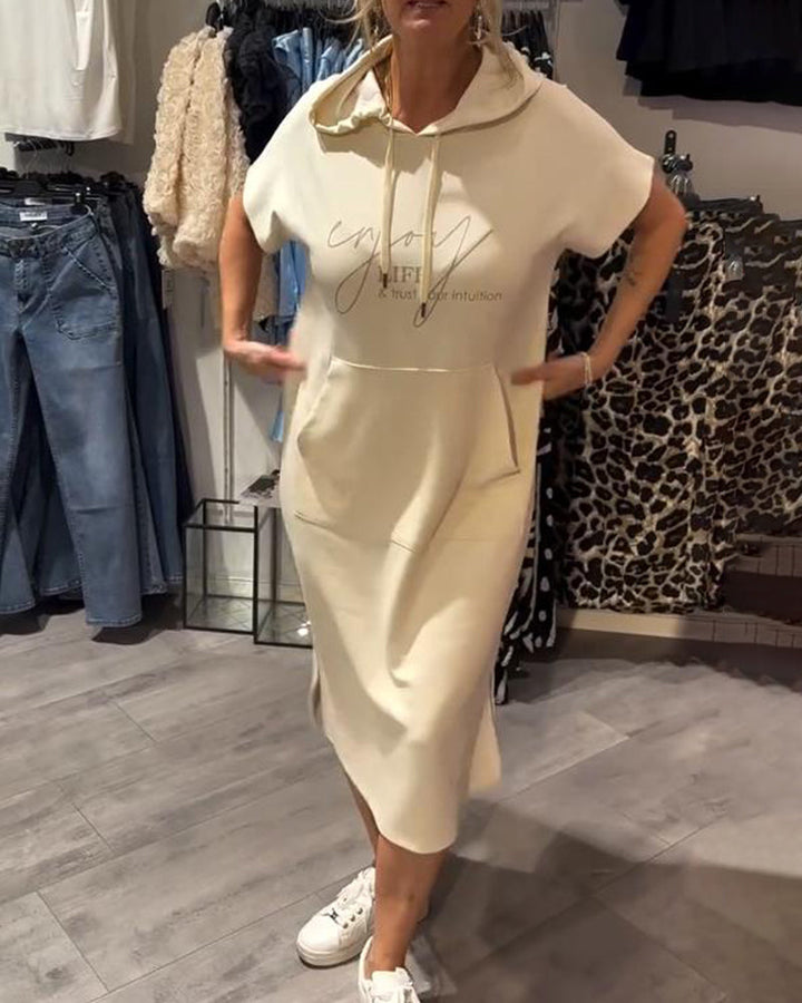 Nadia | Women's Casual Hoodie Dress | Elegant Comfort