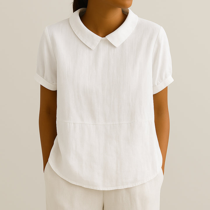 Henny | Women’s Elegant Cotton Blouse | Breezy Comfort