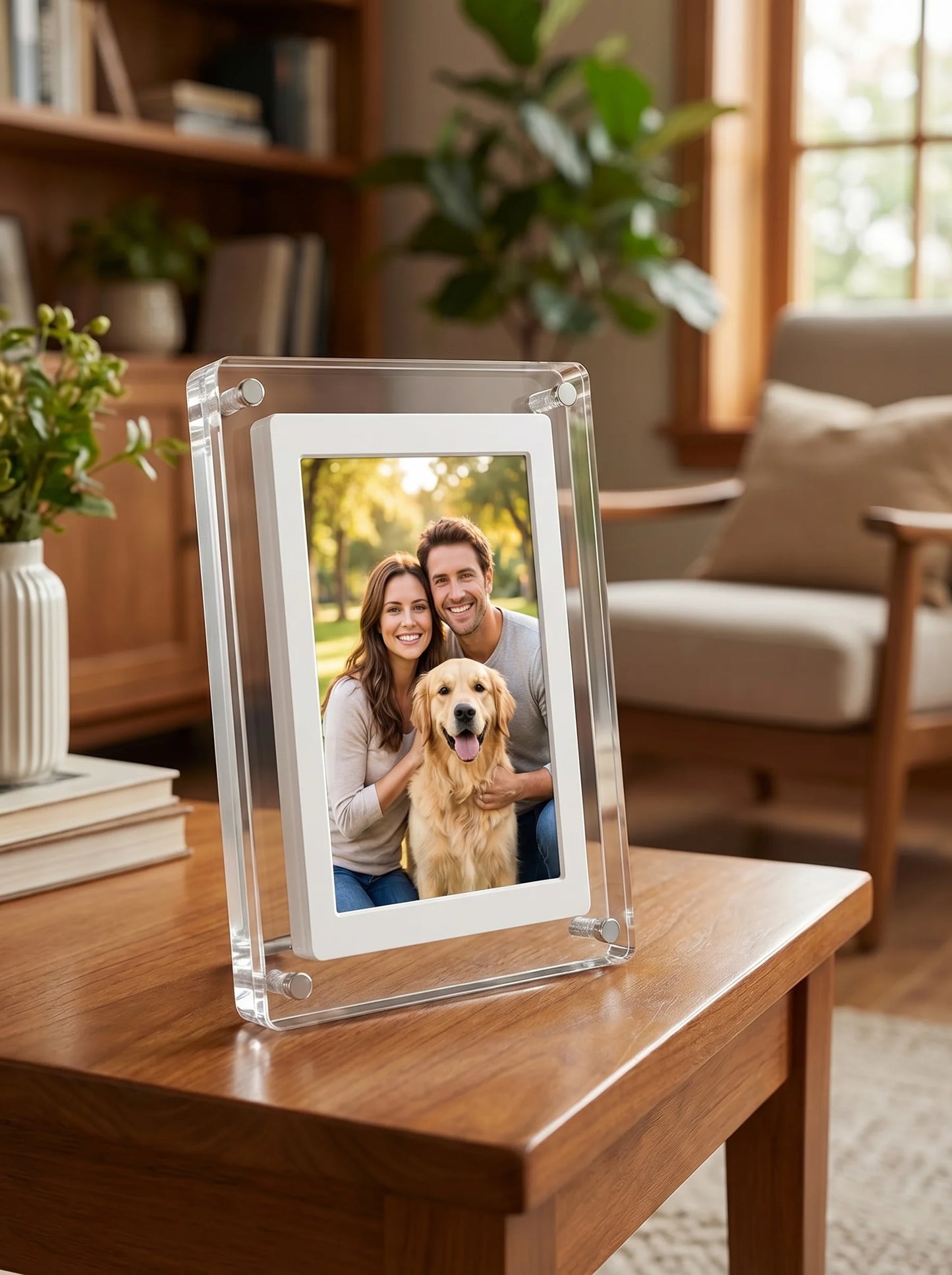 Photo Frame | Acrylic Digital Picture Frame-Picture Frame-Sasha Sydney