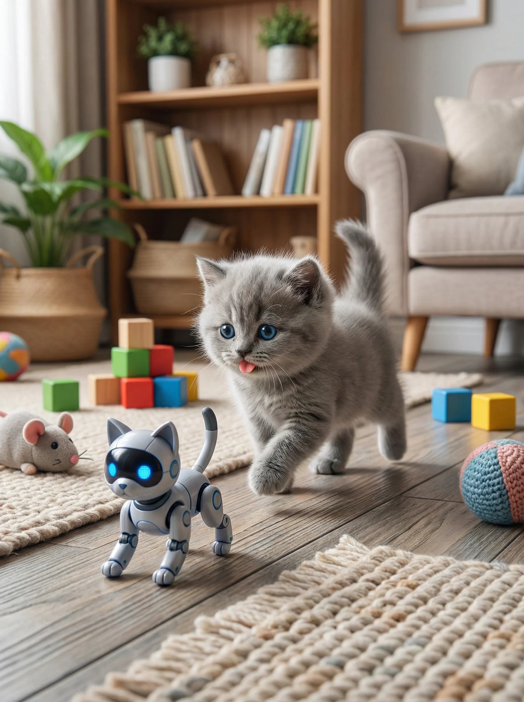 Cat Toy | Interactive Robot Cat-Kids Toy-Sasha Sydney