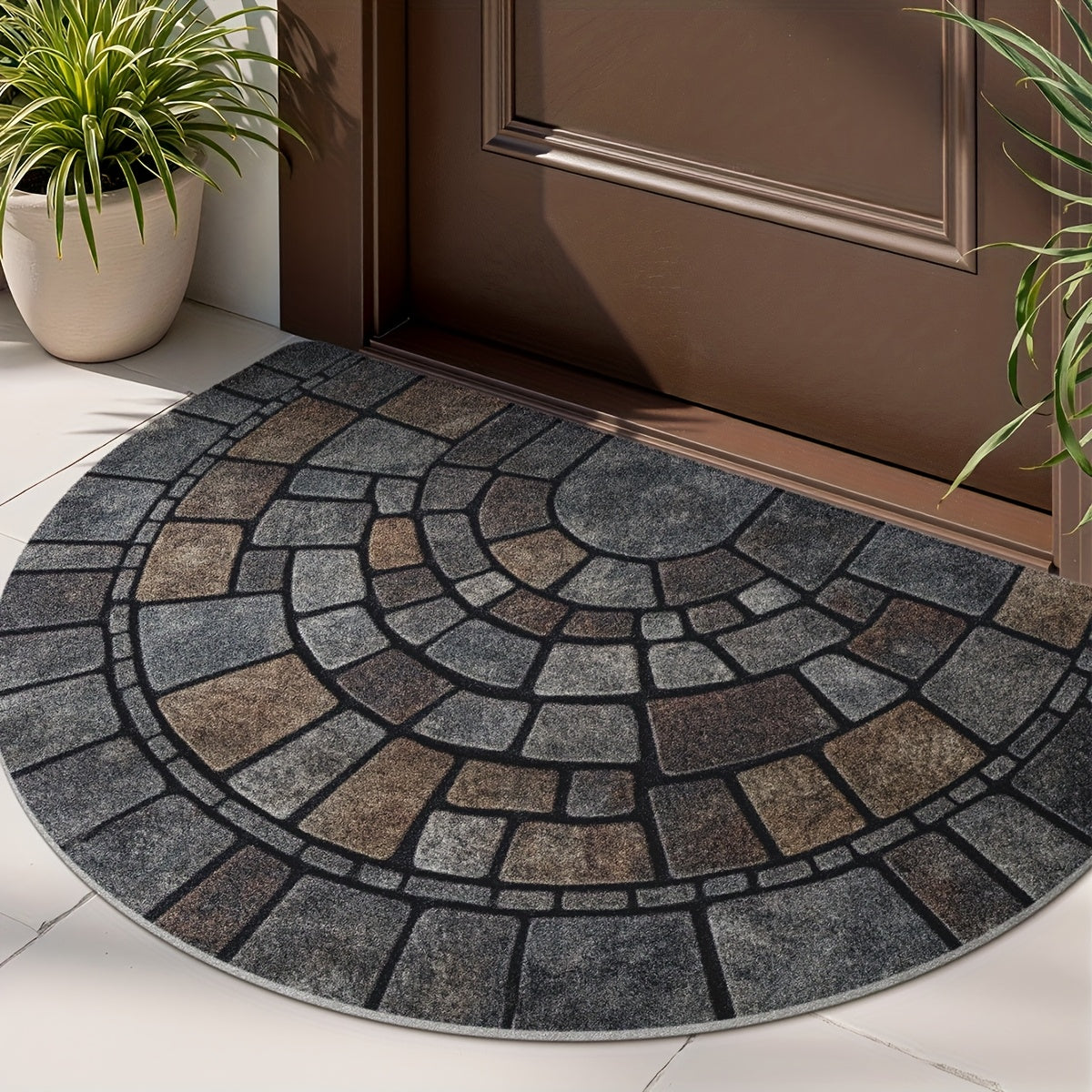 Door Mat | Half Moon Door Mat-Door Mat-Sasha Sydney