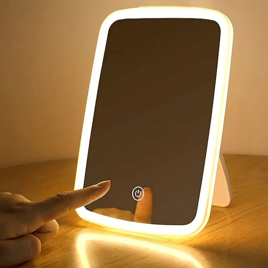 Vanity Mirror | LED Tabletop Makeup Mirror-Makeup Mirror-Sasha Sydney