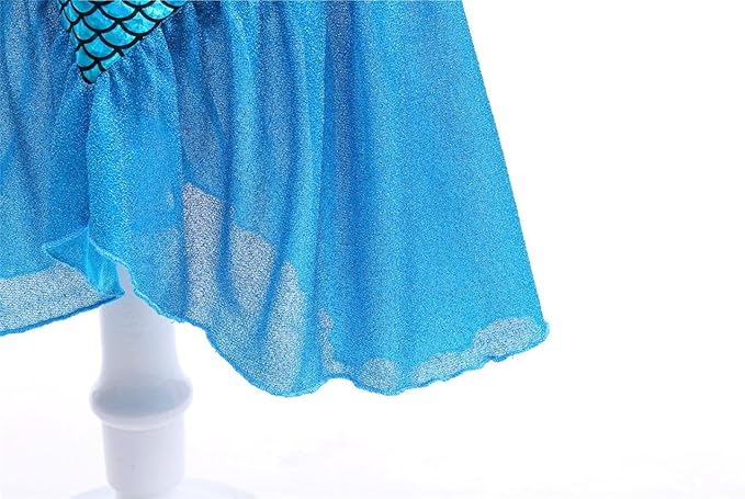 Ocean Princess Costume | Kids Little Mermaid Costume