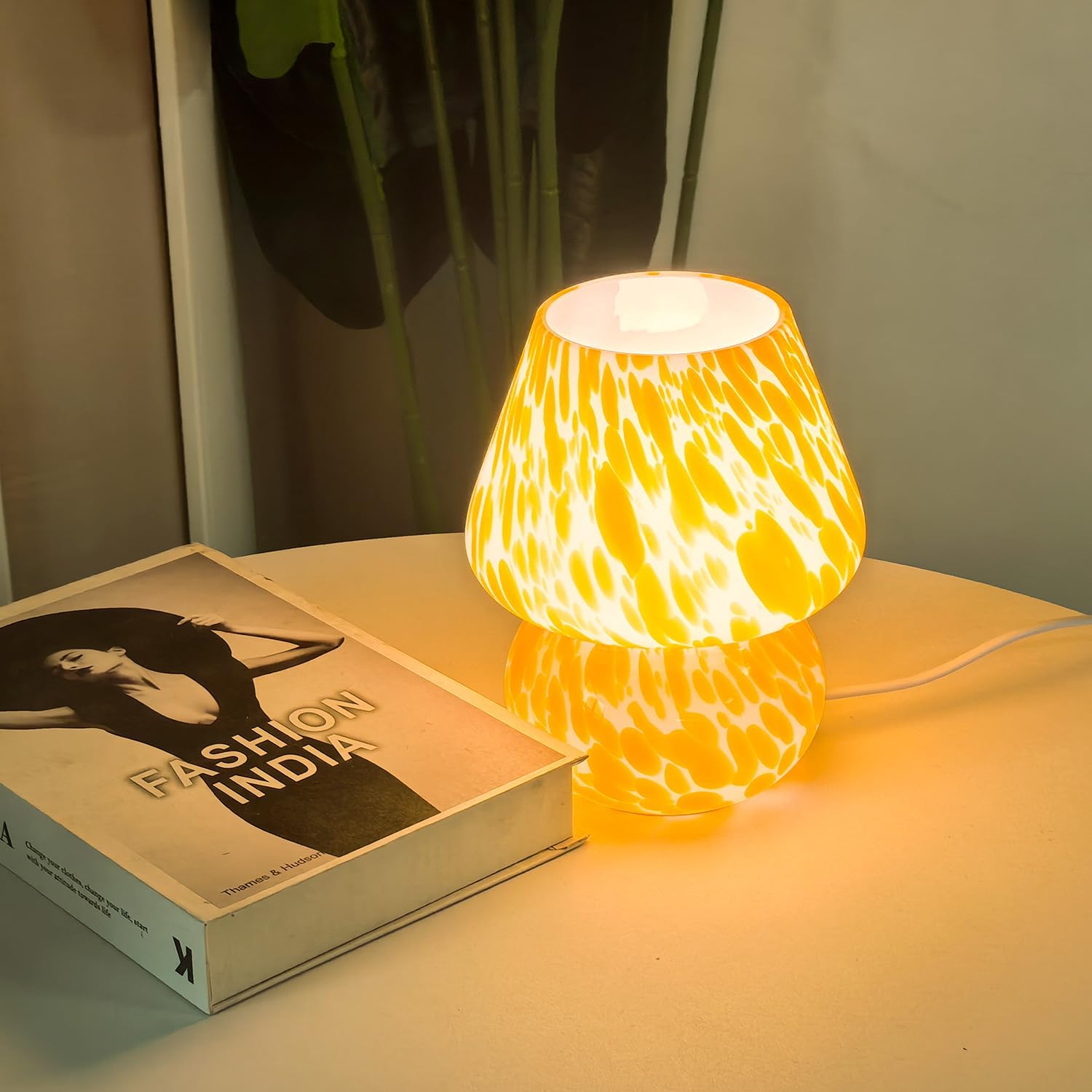 Mushroom Table Lamp | Small Bedside Lamp-Table Lamp-Sasha Sydney