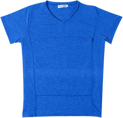 Men Kangaroo Baby Carrier T Shirt | V Neck Short Sleeve Infant Carrying-Baby Carrier-Sasha Sydney
