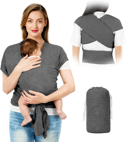 Baby Wrap Carrier Sling | Front Carry Infant Carrier Daily Use-Baby Carrier-Sasha Sydney