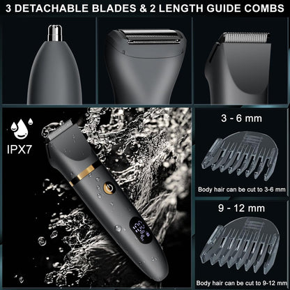 Men Electric Grooming Trimmer | Multi Function Hair Trimmer Personal Care-Trimmer/Shaver-Sasha Sydney