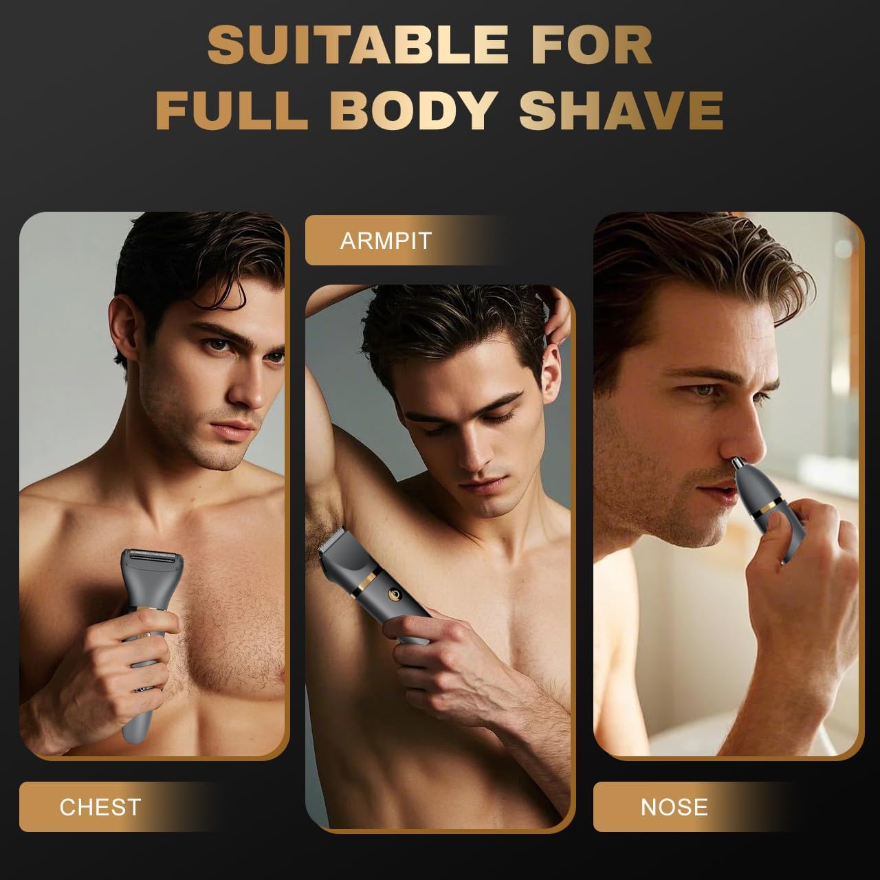 Men Electric Grooming Trimmer | Multi Function Hair Trimmer Personal Care-Trimmer/Shaver-Sasha Sydney