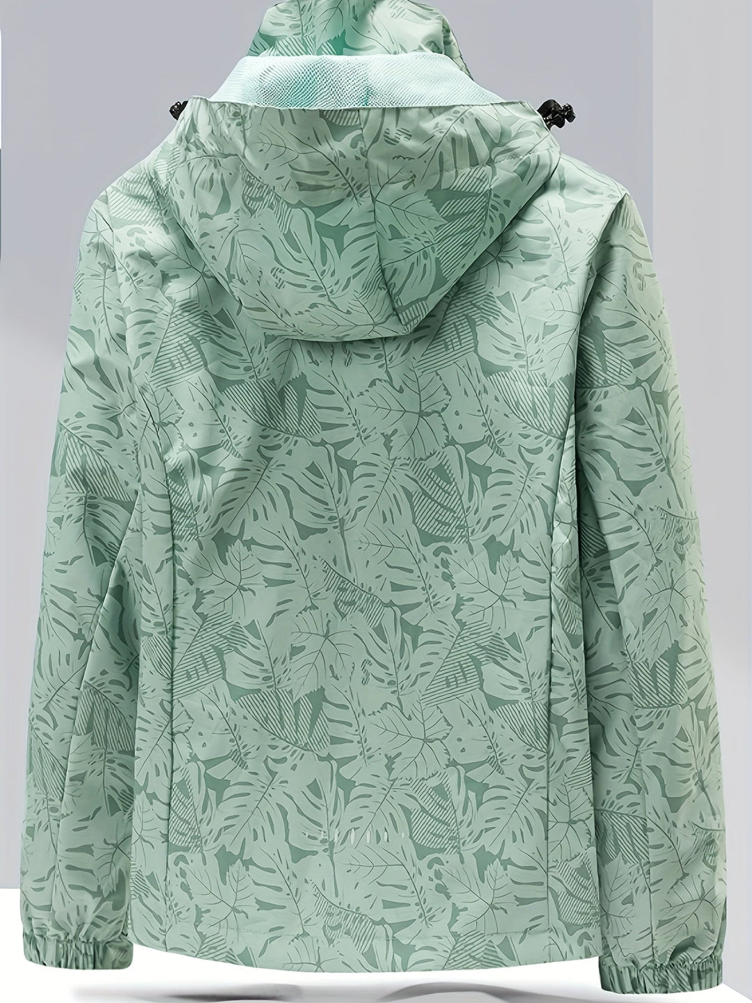 Joana | Women's Windproof Softshell Jacket | Chic Botanical Print