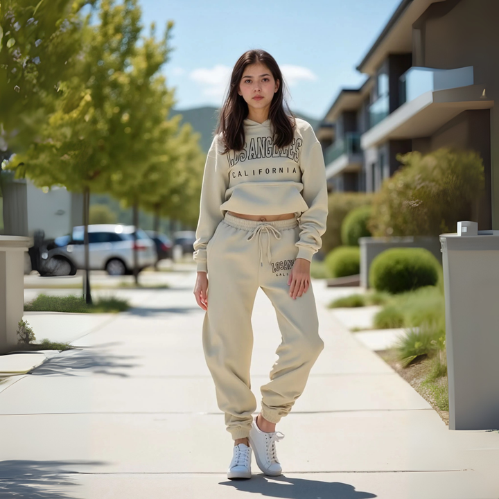 Zara | Women Stretch Lounge Set | Relaxed Fit