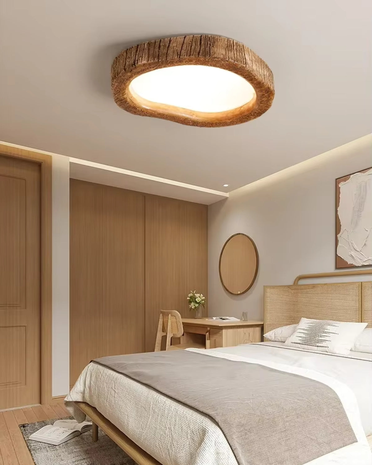 Modern Flush Mount Ceiling Light | Low Profile Ambient Lighting-Ceiling Light-Sasha Sydney