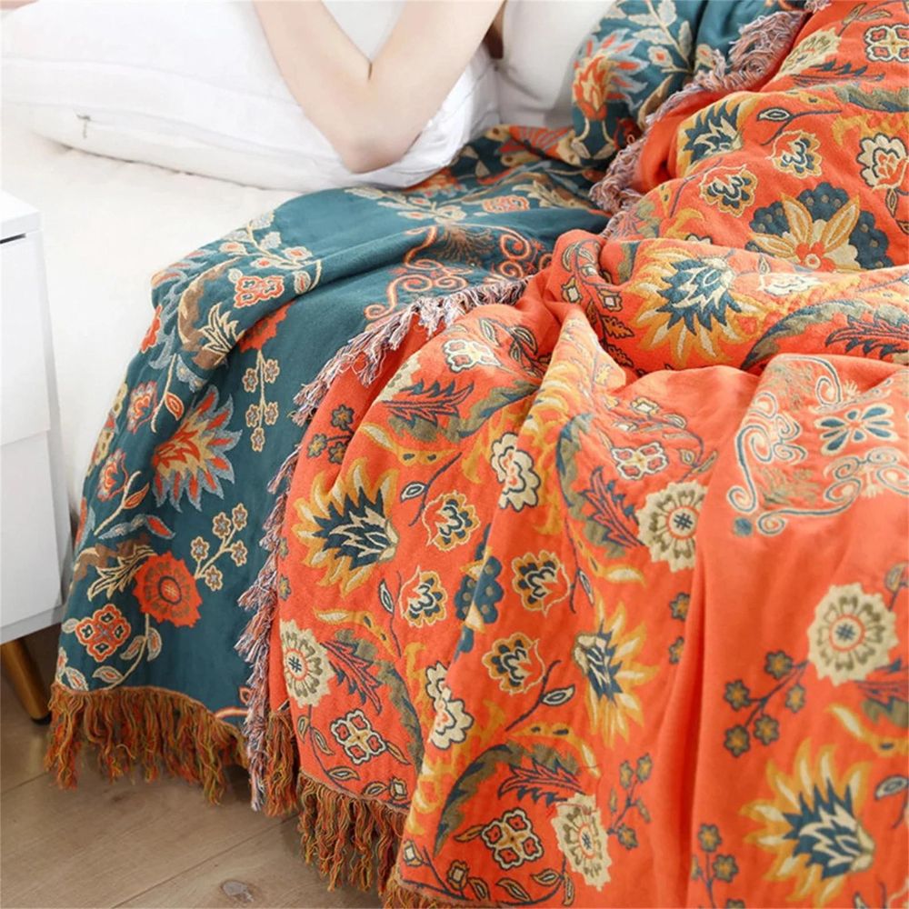 Modern Plaid Picnic Blanket | Couch Throw Outdoor Relaxation-Blanket-Sasha Sydney