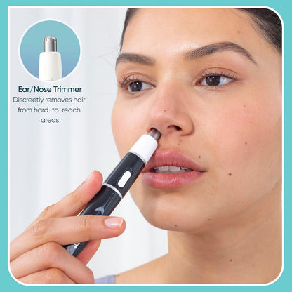 Women Electric Facial Hair Trimmer | Precision Trimmer Eyebrow Grooming Personal Care-Trimmer/Shaver-Sasha Sydney