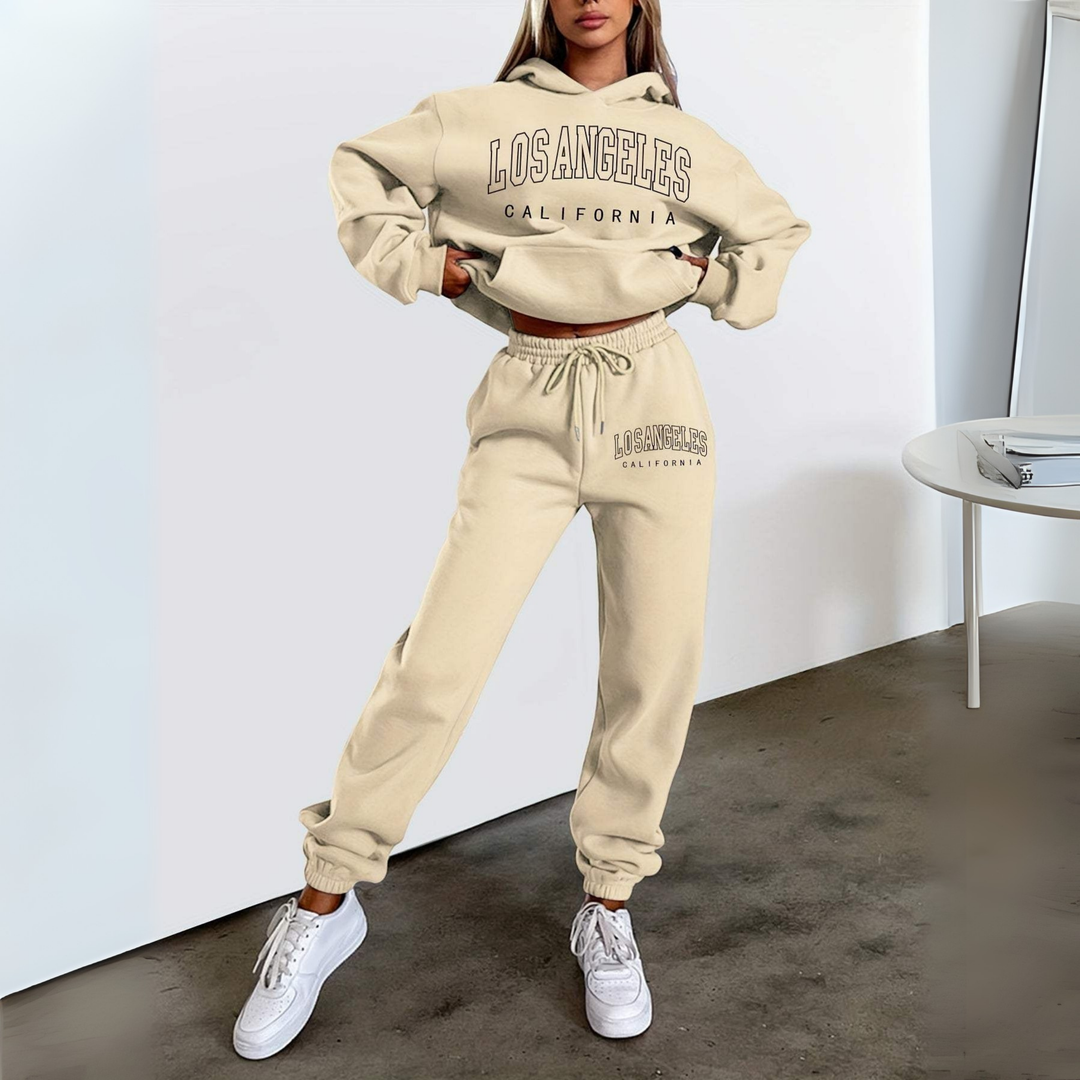 Zara | Women Stretch Lounge Set | Relaxed Fit