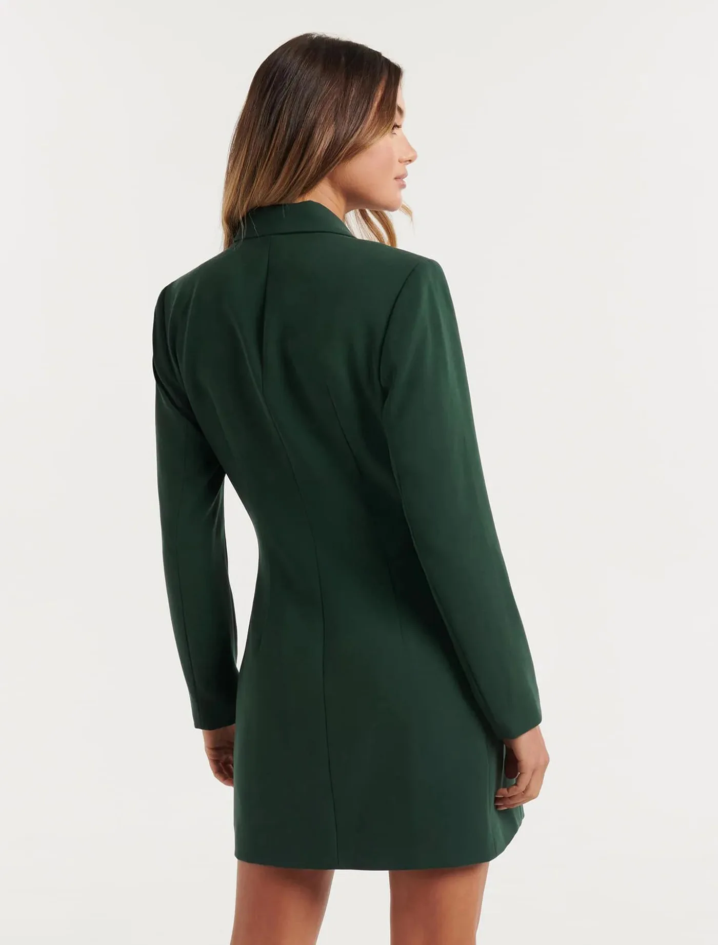 Elegant Women’s Dress | Double Button Blazer Design