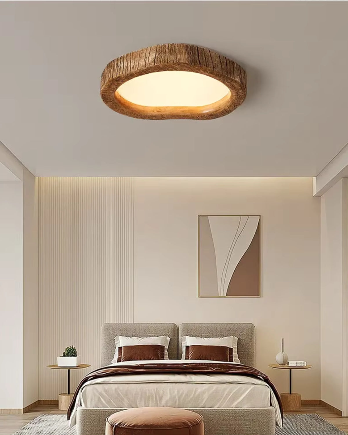 Modern Flush Mount Ceiling Light | Low Profile Ambient Lighting-Ceiling Light-Sasha Sydney