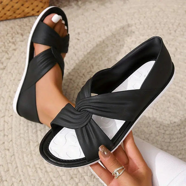 Lila | Women’s Elegant Comfort Slide Sandals | Casual Chic