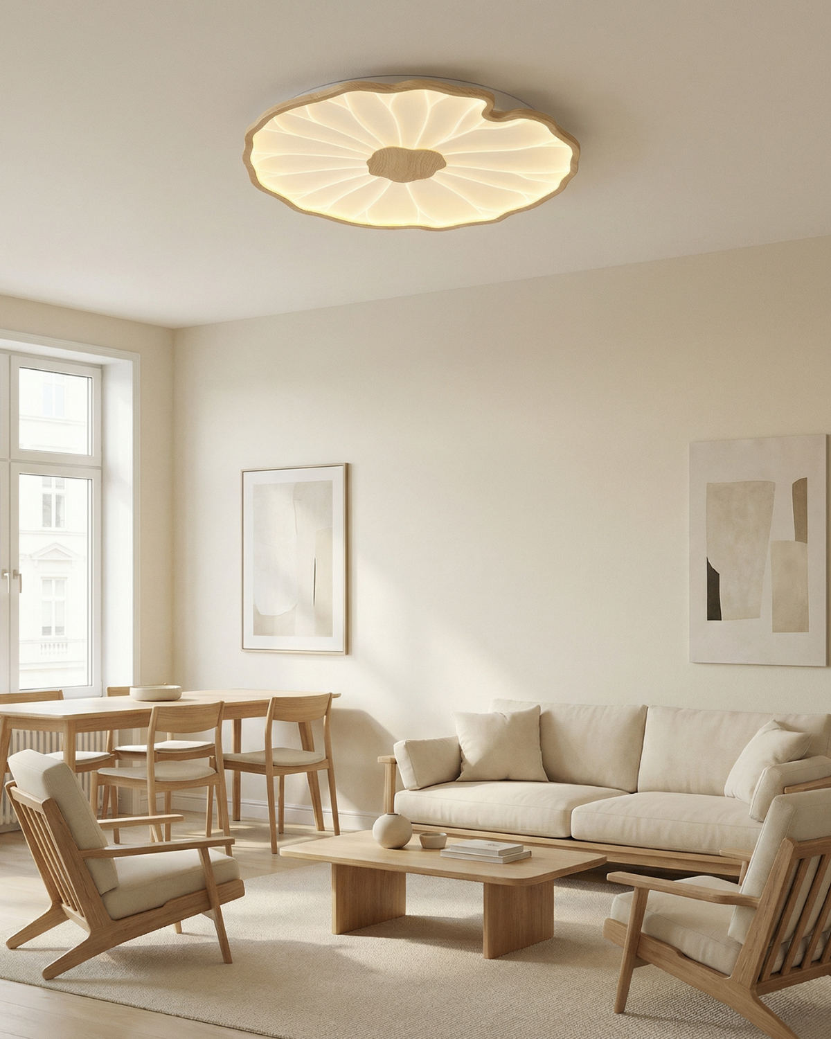 Flush Ceiling Light | Living Room Light-Ceiling Light-Sasha Sydney