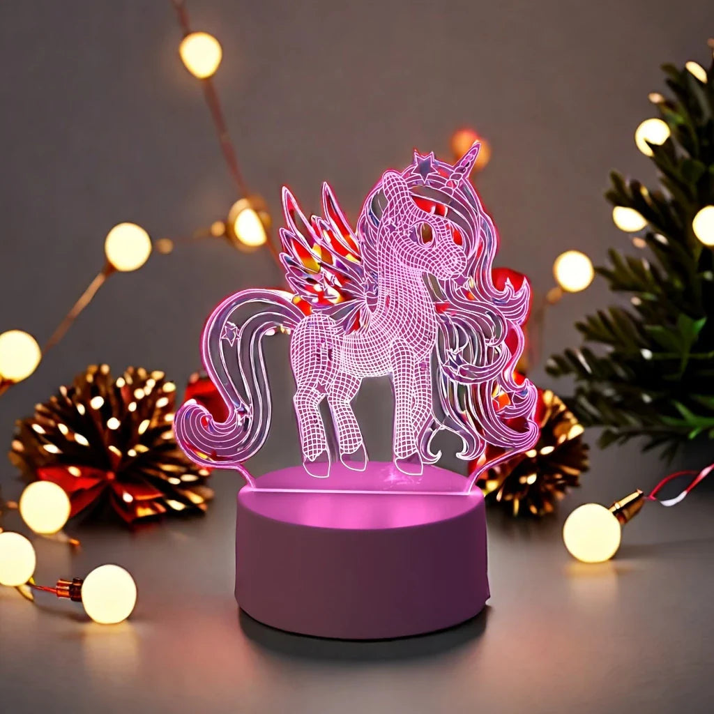 Unicorn Night Light | LED Decorative Lamp-Night Light-Sasha Sydney