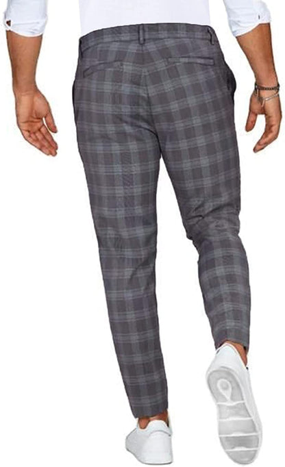 Mens Chinos | Striped Trousers For Men-Men Pants-Sasha Sydney