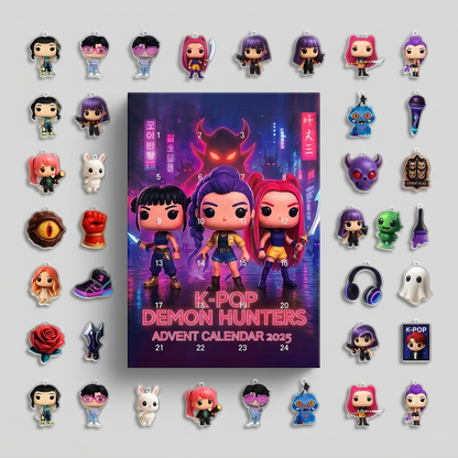 K Pop Advent Calendar | Character Theme Surprise Gift Countdown Collection-Advent Calendar-Sasha Sydney